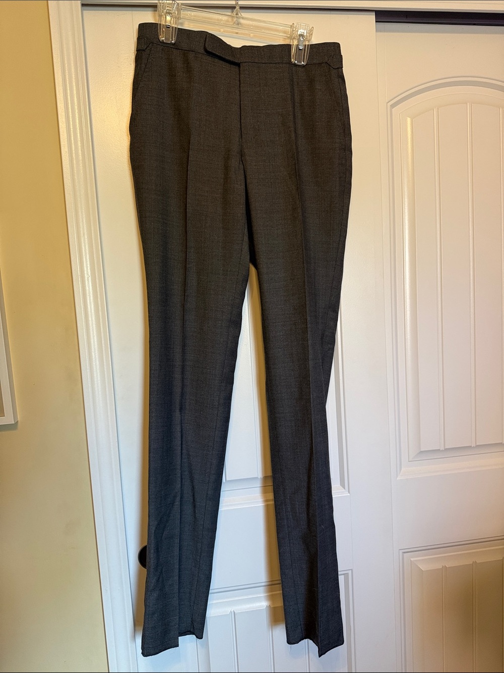 Polo by Ralph Lauren Men's Dress Pants - Charcoal - NWOT - Unhemmed Tailor Ready